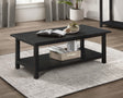 Payne Wood Coffee Table with Shelf Java by Coaster at Eve Furniture
