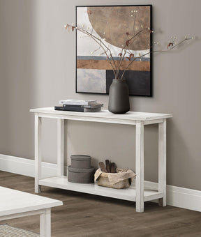 Payne Wood Entryway Sofa Console Table White by Coaster at Eve Furniture