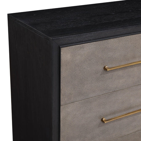 Payson Black and Brown Dresser by Crown Mark at Eve Furniture