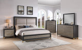 Payson Black and Brown Dresser by Crown Mark at Eve Furniture