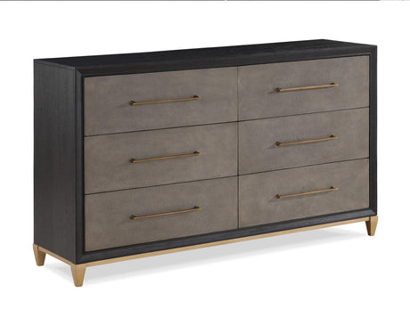 Payson Black and Brown Dresser by Crown Mark at Eve Furniture