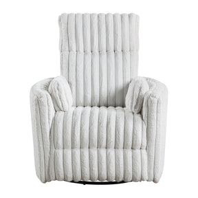 Payton Gray Swivel Glider Reclining Chair by Homelegance at Eve Furniture