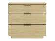 Payton Nightstand in Natural Oak and Gold by Manhattan Comfort at Eve Furniture