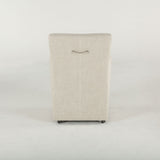 Peabody 25" Wheeled Armchair in Beige Linen by Home Trends & Design at Eve Furniture