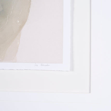 Peace by Ira Havuka a Hand Embellished Textured Framed Art Print Matted under Glass by Mercana at Eve Furniture