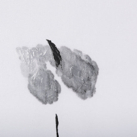 Peace Lily I by Mercana Studio a Hand Embellished Textured Framed Art Print by Mercana at Eve Furniture