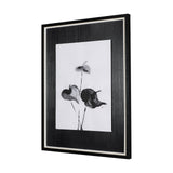 Peace Lily II by Mercana Studio a Hand Embellished Textured Framed Art Print by Mercana at Eve Furniture