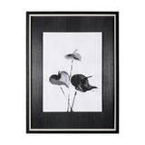 Peace Lily II by Mercana Studio a Hand Embellished Textured Framed Art Print by Mercana at Eve Furniture