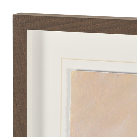 Peaceful Forest I by Mercana Studio Hand-Embellished Textured Framed Artwork Matted under Glass by Mercana at Eve Furniture