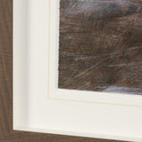 Peaceful Forest II by Mercana Studio Hand-Embellished Textured Framed Artwork Matted under Glass by Mercana at Eve Furniture