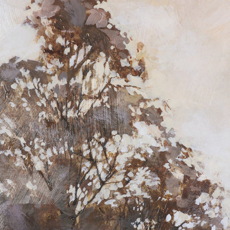 Peaceful Forest II by Mercana Studio Hand-Embellished Textured Framed Artwork Matted under Glass by Mercana at Eve Furniture