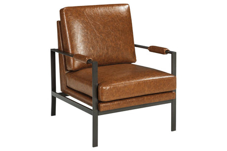 Peacemaker Brown Accent Chair by Ashley at Eve Furniture