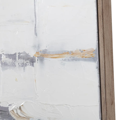 Peacham White/Grey Canvas by Crestview at Eve Furniture