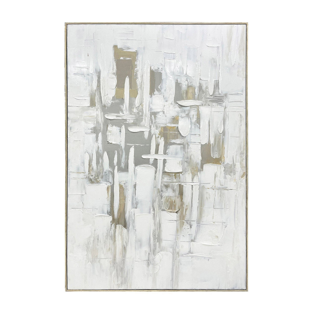 Peacham White/Grey Canvas by Crestview at Eve Furniture