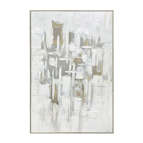 Peacham White/Grey Canvas by Crestview at Eve Furniture
