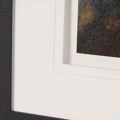 Peak Pursuit by Bobbie Goodrich a Hand Embellished Framed Photo Art Print Matted under Glass by Mercana at Eve Furniture