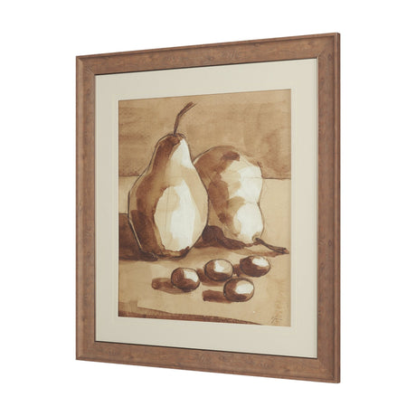 Pear Study I by Mercana Studio Hand Embelished Textured Framed Artwork Matted under Glass by Mercana at Eve Furniture