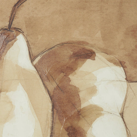 Pear Study I by Mercana Studio Hand Embelished Textured Framed Artwork Matted under Glass by Mercana at Eve Furniture