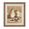 Pear Study I by Mercana Studio Hand Embelished Textured Framed Artwork Matted under Glass by Mercana at Eve Furniture