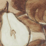 Pear Study II by Mercana Studio Hand Embelished Textured Framed Artwork Matted under Glass by Mercana at Eve Furniture