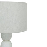 Pebble Cream Papier Mache Floor Lamp by TOV Furniture at Eve Furniture