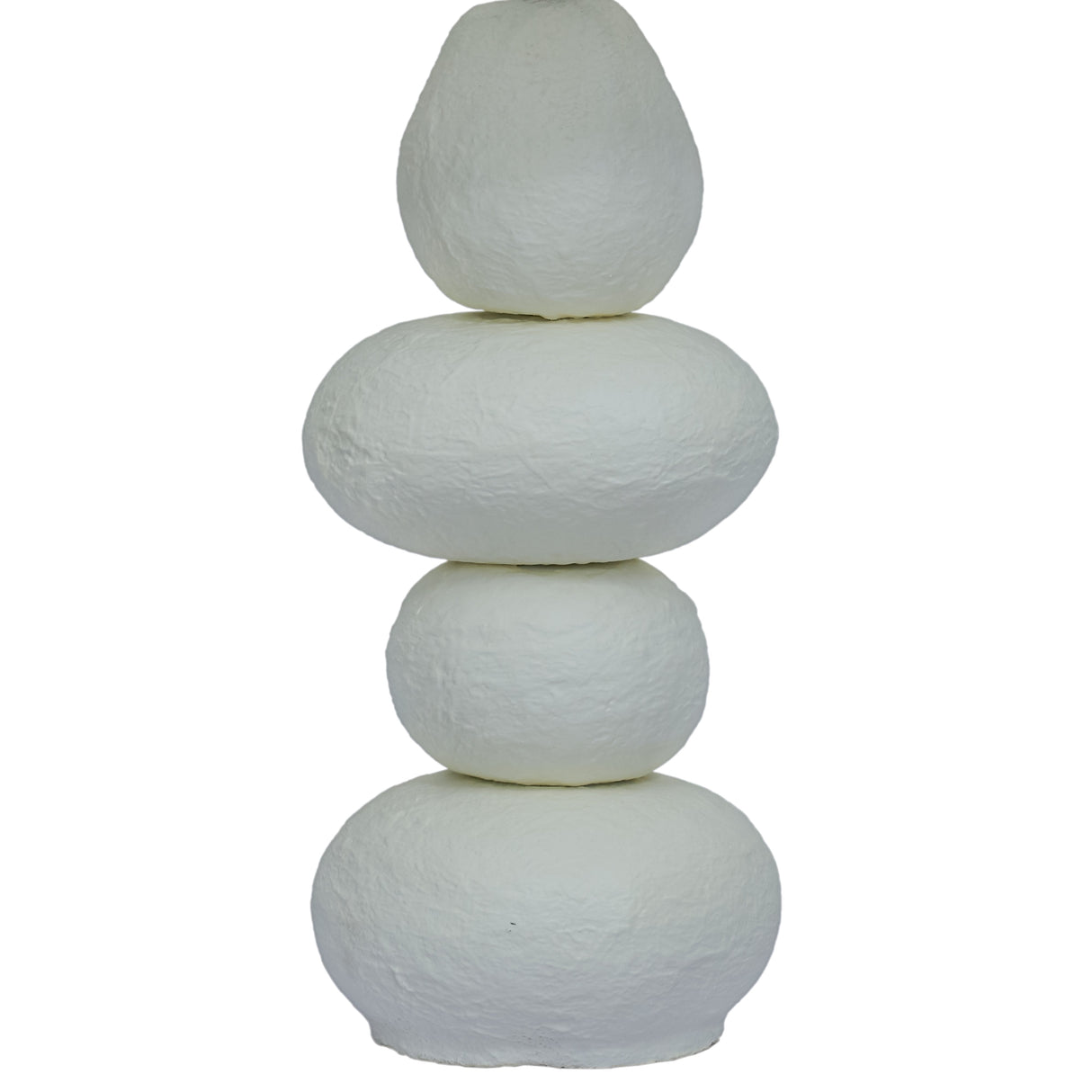 Pebble Cream Papier Mache Table Lamp by TOV Furniture at Eve Furniture