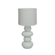 Pebble Cream Papier Mache Table Lamp by TOV Furniture at Eve Furniture