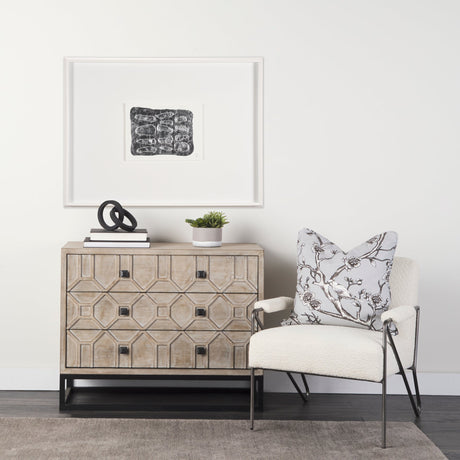 Pebble Patch by Studio M a handmade Original Framed Artwork under Glass by Mercana at Eve Furniture