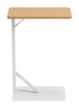 Pebble Side Table White by Zuomod at Eve Furniture