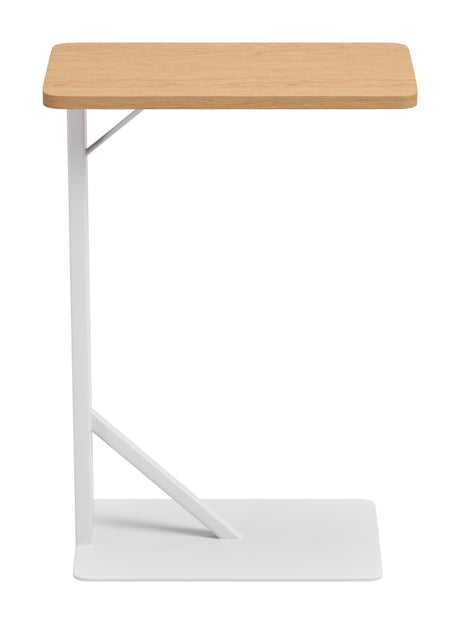 Pebble Side Table White by Zuomod at Eve Furniture