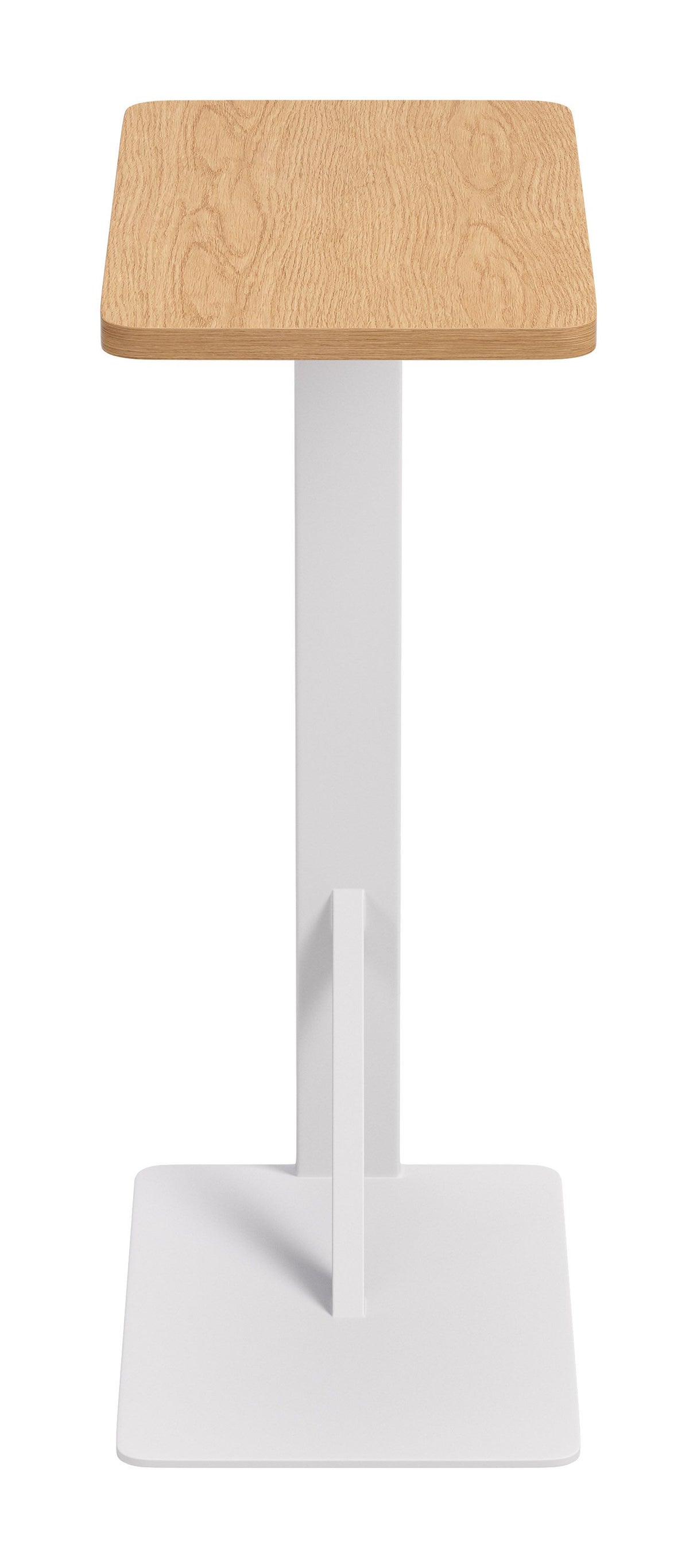 Pebble Side Table White by Zuomod at Eve Furniture