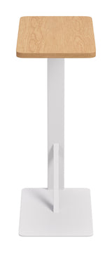 Pebble Side Table White by Zuomod at Eve Furniture