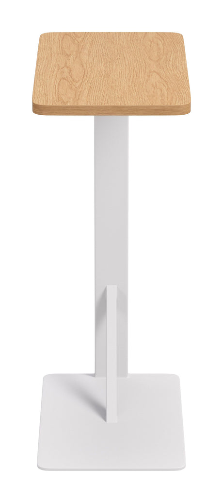 Pebble Side Table White by Zuomod at Eve Furniture