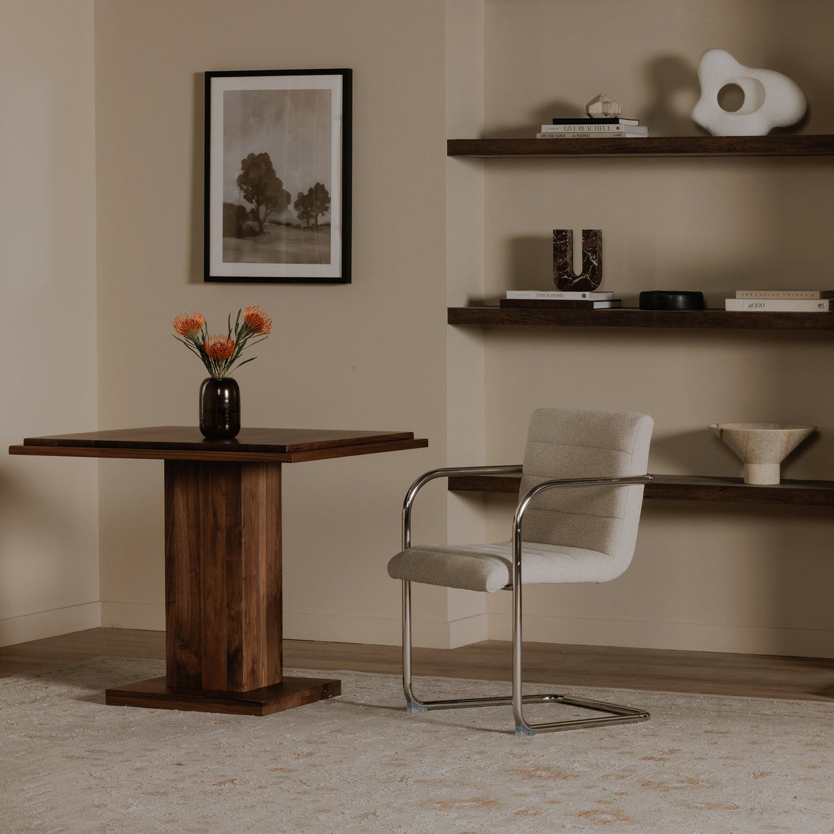 Pedro Beige Dining Chair (Set of 2) by MOES at Eve Furniture