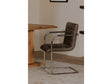 Pedro Dark Brown Leather Dining Chair (Set of 2) by MOES at Eve Furniture
