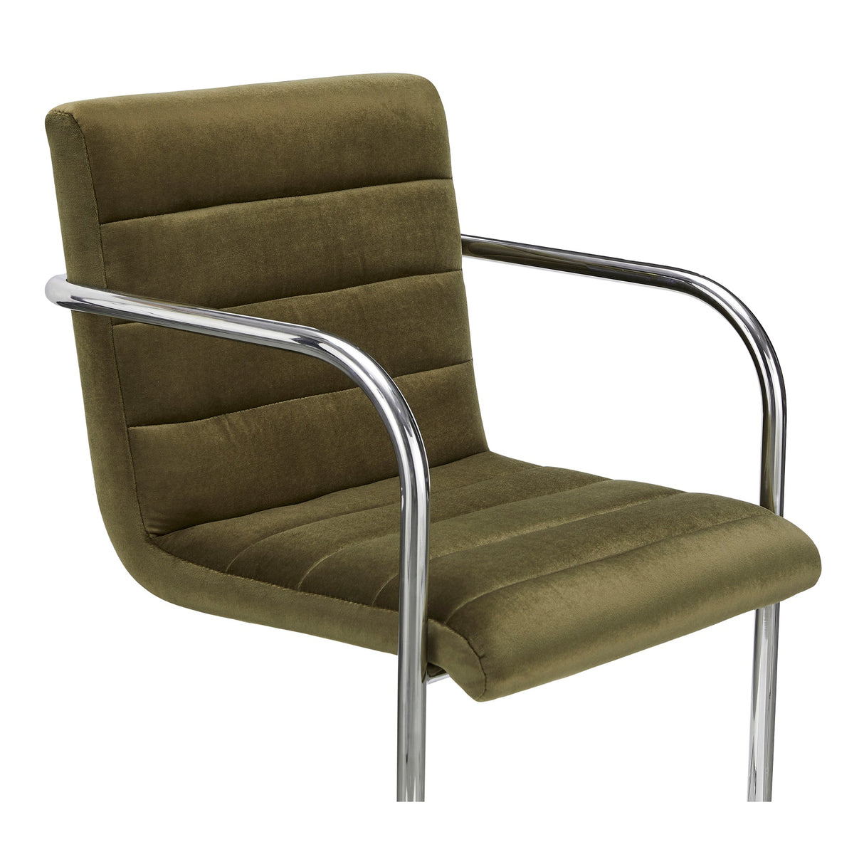 Pedro Green Mohair Dining Chair (Set of 2) by Moe's Home at Eve Furniture