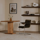 Pedro Green Mohair Dining Chair (Set of 2) by Moe's Home at Eve Furniture