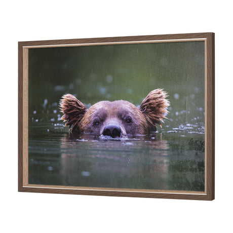 Peeking Out by Mercana Studio a Hand Embellished Textured Framed Photo Art Print by Mercana at Eve Furniture