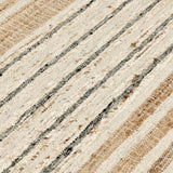 Pego Stripe Natural Multi Rug by Classic Home at Eve Furniture