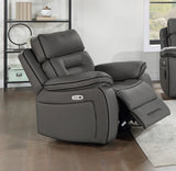 Pelin Gray Power Recliner
