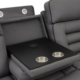 Pelin White Power Recliner