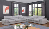 Pella Light Grey Sectional by New Era Innovations at Eve Furniture