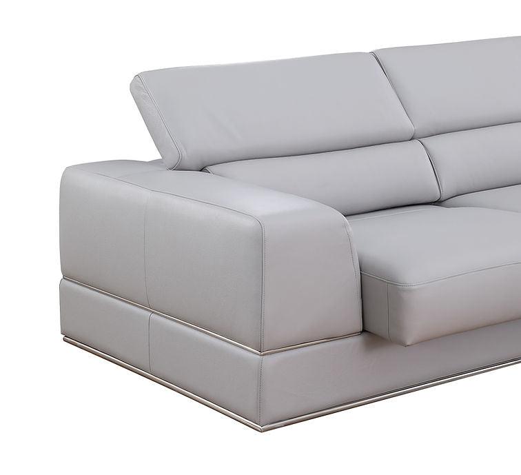 Pella Light Grey Sectional by New Era Innovations at Eve Furniture