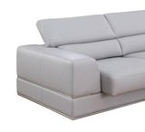 Pella Light Grey Sectional by New Era Innovations at Eve Furniture