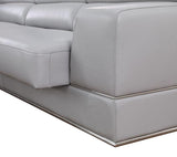 Pella Light Grey Sectional by New Era Innovations at Eve Furniture