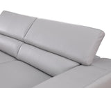 Pella Light Grey Sectional by New Era Innovations at Eve Furniture
