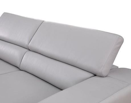 Pella Light Grey Sectional by New Era Innovations at Eve Furniture