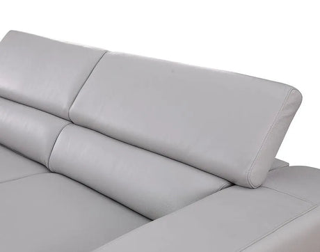 Pella Light Grey Sectional by New Era Innovations at Eve Furniture