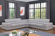 Pella Light Grey Sectional by New Era Innovations at Eve Furniture