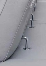 Pella LT. Grey Right Arm Facing (RAF) Power Reclining Sectional by New Era Innovations at Eve Furniture